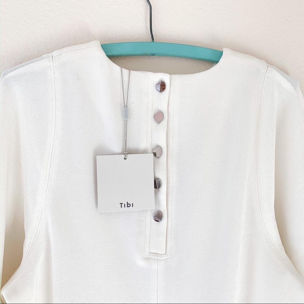 SOLD Tibi NWT Balloon Sleeve Mini Dress - Picture 7 of 8